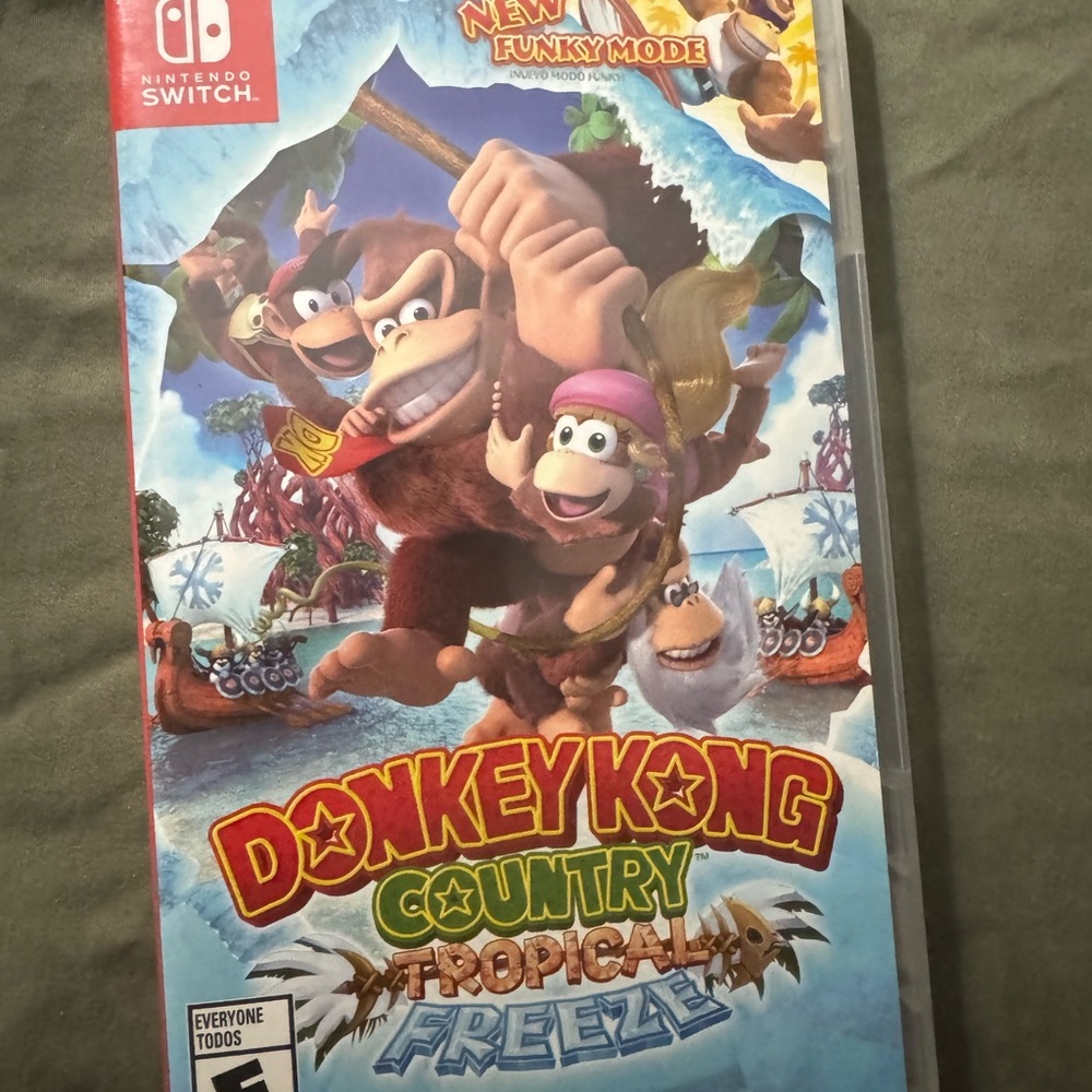 Nintendo Donkey Kong Country Tropical Freeze Game